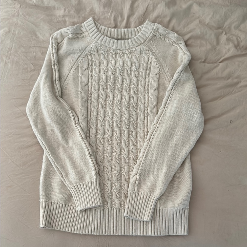 Cozy Maternity Cable Knit Sweater